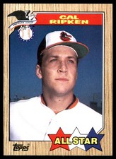 Cal Ripken 1987 Topps #609 Baltimore Orioles MLB READ FREE SHIPPING AutographDen