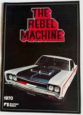 Mint 1970 Amc Rebel Machine Sales Brochure... Original Not A Reprint