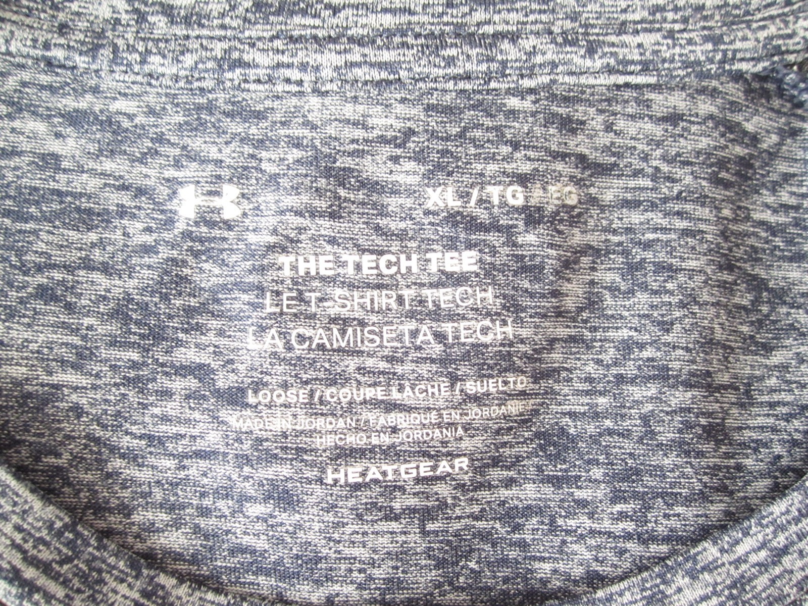 Men's Under Armour Tech Tee Loose Heat Gear Short Sleeve TShirt Sz XL (MT837) thumbnail 2