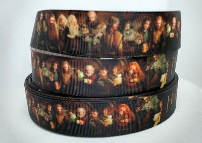 Hobbit 1'' Grosgrain Ribbon ~YOUR CHOICE 5 or 10 Yards (Fantasy Adventure Film)
