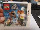 LEGO Jurassic World- Nintendo 3DS 2015- Authentic - Tested- Complete W/ Manual