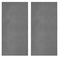 PC Fan Dust Mesh 39.4"x19.7" 0.06" Hole, 2 Pcs PVC Computer Cooler Dust Filte...