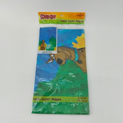 Hallmark NIP Scooby Doo Cartoon Tablecloth Party 54x102 