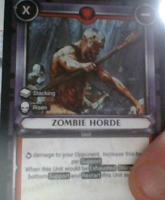 Warhammer Age Of Sigmar Champions Savagery TCG: Zombie Horde