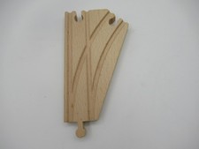 Wooden Railway 2 WAY SWITCH TRACK REVERSIBLE for Thomas Tank Trains, Brio "Look"