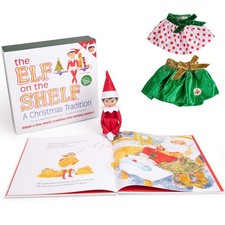 The Elf on The Shelf - Girl Elf Edition with North Pole Blue Eyed Girl Elf, P...
