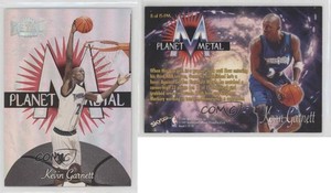 1997-98 Metal Universe Planet Metal Kevin Garnett #8PM HOF