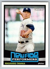 2015 Topps Heritage New Age Performers #NAP-13 Masahiro Tanaka Yankees