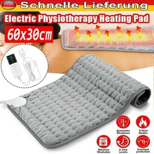Heizkissen elektrisch 30 x 60 cm Wärmekissen Heizdecke Heizmatte Nacken Rücken