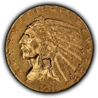 1911 G$5 Indian Head Gold Half Eagle Luster - Authentic US Coin - AU/UNC - G5818