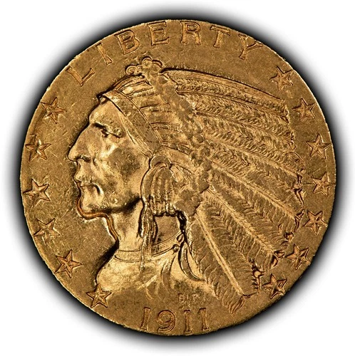 1911-P Indian Half Eagle — photo from another recent sale