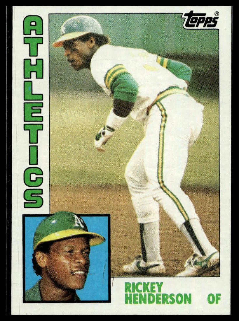 1984 Topps #230 Rickey Henderson