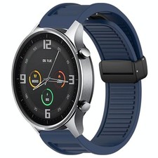 For Xiaomi Watch Color Window Blind Magnetic Buckle 22mm Silicone Strap