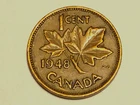 1948  A To The Dentical Canadian  Penny