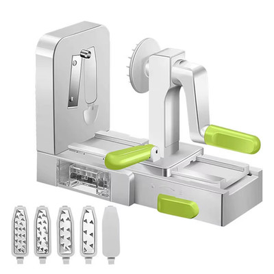 Spiralizzatore Di Verdure a 5 Lame Zucchini Noodle Maker Miglior Affettatrice a 