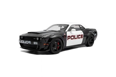 Solido 2023 Dodge Challenger SRT Hellcat Redeye Highway Patrol Black 1:18