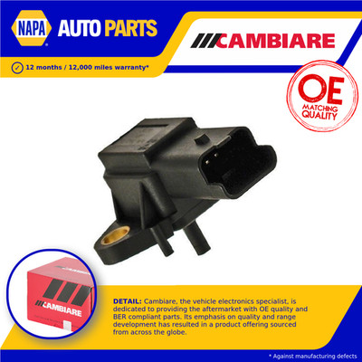MAP Sensor fits PEUGEOT 406 8B, 8C 2.2D 00 to 04 Manifold Pressure Cambiare New