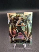 2025 Panini Select WNBA MEGAN GUSTAFSON #17 Concourse SILVER PRIZM ACES