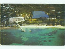 Bent Corner Pre-1980 FORT MONTAGUE BEACH HOTEL Nassau BAHAMAS : 60k cards HQ0917