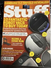 Stuff Magazine February 2026 Robot Vacuum Cleaner Test Samsung Z Trifold Zelda
