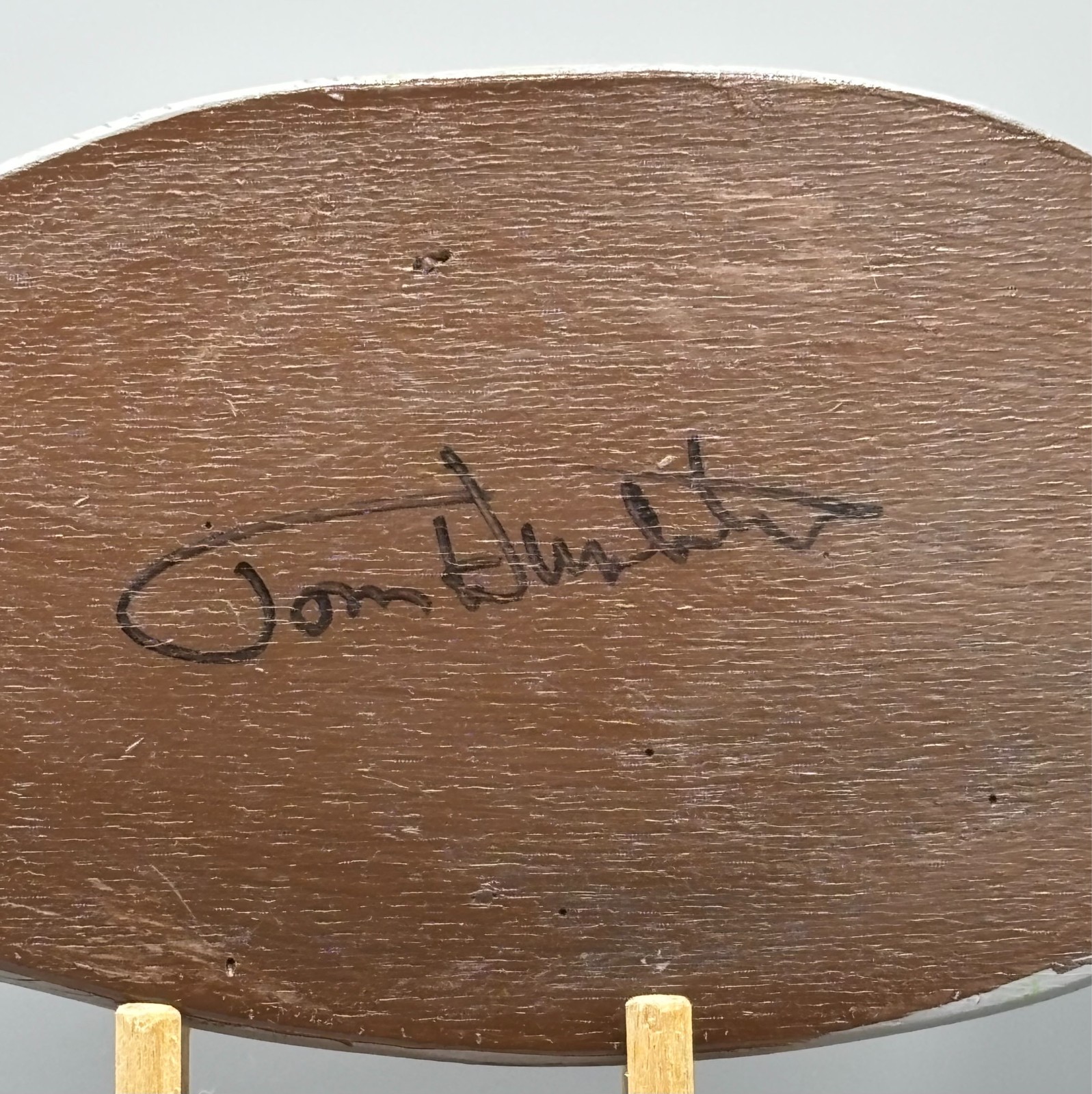 SIGNED TOM HUMBERSTONE (UPSTATE NY) TURNED HEAD MALLARD DRAKE - EXC COND