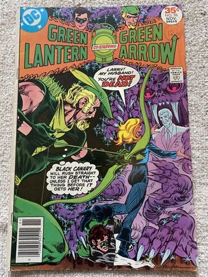 GREEN LANTERN / GREEN ARROW #98 DC Comics 1977 VG Lower
