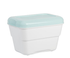 Mini Laundry Wash Tub with Strainer Basket Soak Drain Basin Household