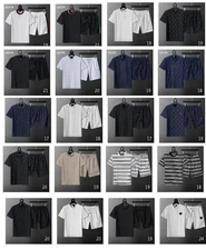 2026Men's womens  round neck T-shirt + shorts  set unisex set HIGH QUALITY