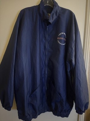 Vtg 90s Windbreaker Jacket SzXL Colorado Belle Casino $1,000 Club Reels & Royals