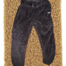 Kids sz 11/12 Abercrombie and Fitch Fuzzy Sweats in Black AbercrombieAndFitch
