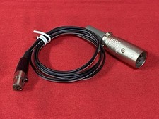 Cineroid EVF4RVW Power Cable XLR4P to TA4F for TV Logic Monitor Used