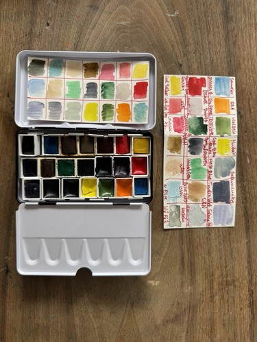 Watercolour Palette - Daniel Smith, W&N, Schmincke, Holbein, Sennelier & More. - Picture 3 of 7