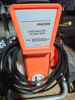 #ad Husqvarna 2000 PSI Electric Pressure Washer 020802 $135.00