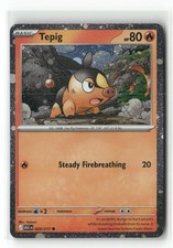 Tepig (Cosmos Holo) 029/217 Holo Carte e Prodotti Vari Pokemon Holo NM