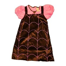 Disney Store Vampirina Costume Dress Girls Size 5/6 Halloween Pink Black
