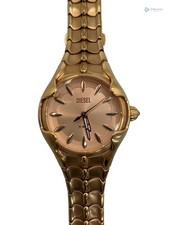 DIESEL DZ-5604 Orologio Donna Quarzo Analogico Champagne Oro