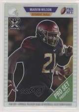 2021 Leaf Pro Set Metal Silver Rainbow 13/20 Marvin Wilson #61 7ba