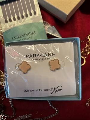 Park Lane Jewelry Limited Edition Light Pink Peach Earrings