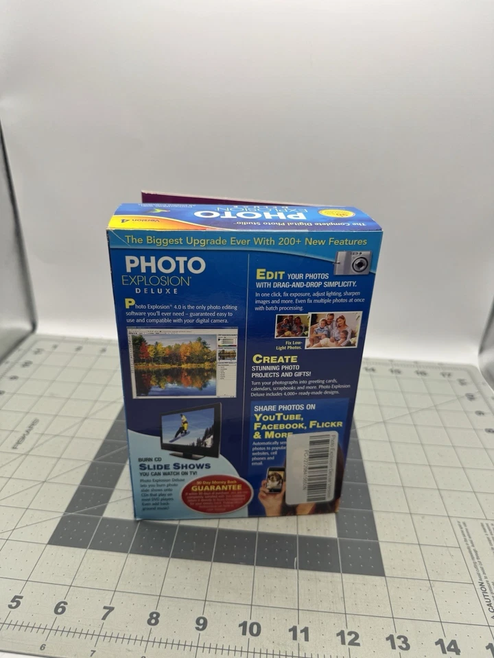 Photo Explosion Deluxe Version 4 (Nova)- Photo Editing Software -New SEALED - Image 4 of 4