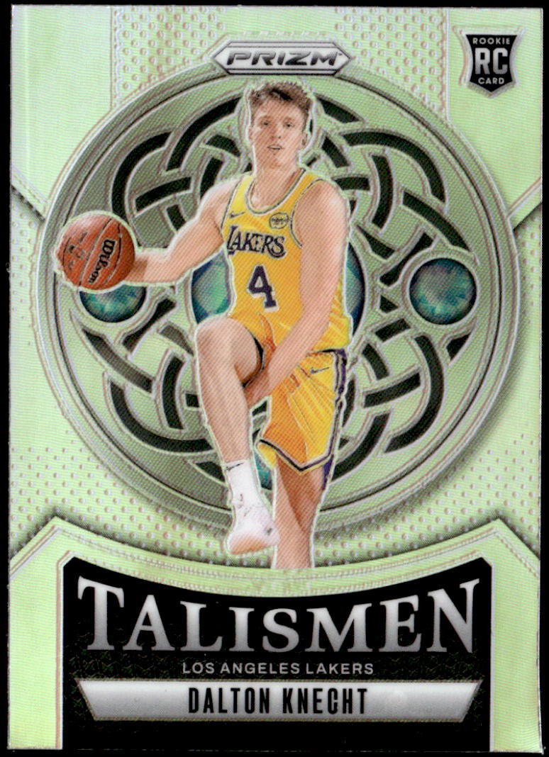 2024-25 Panini Prizm #15 Dalton Knecht Talismen Prizms Silver Rookie E1