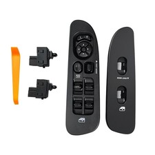 Power Window Master Switch with Bezel Set Driver Passenger Side Compat