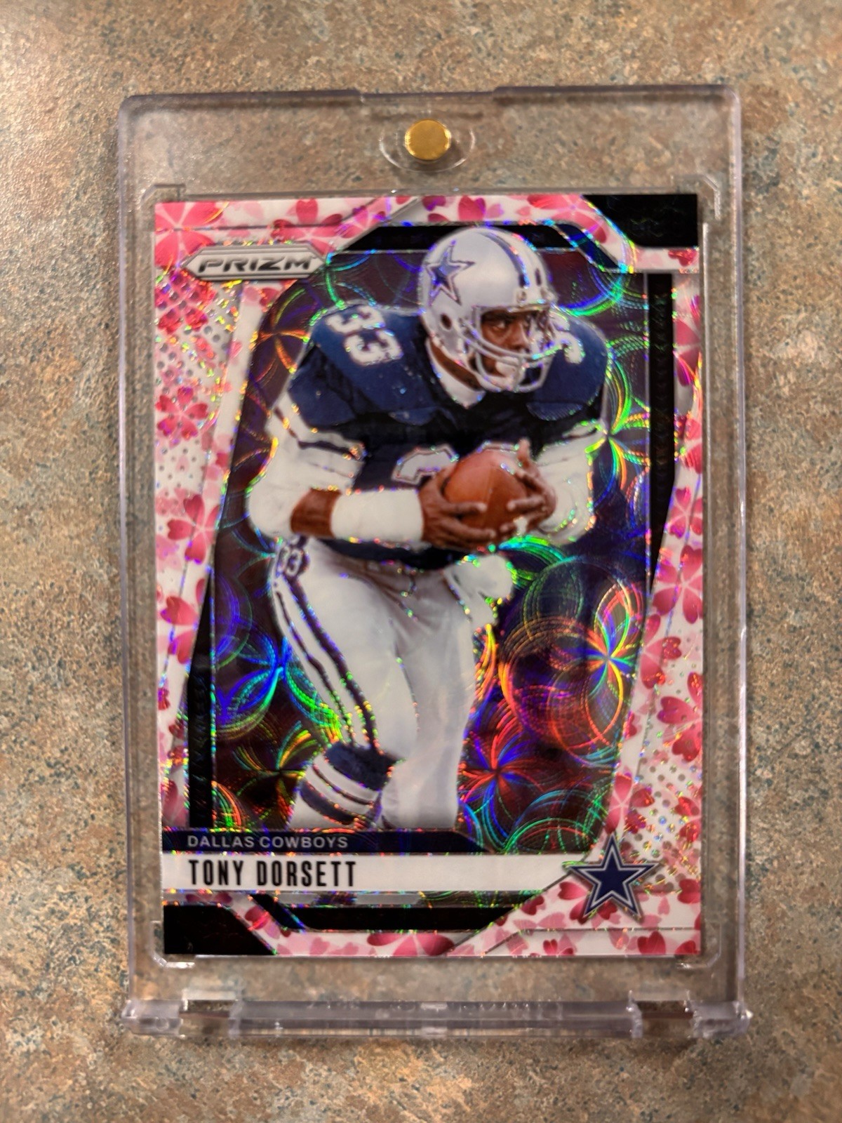 Tony Dorsett 2024 Prizm #81 Choice Cherry Blossom /15 Price Guide