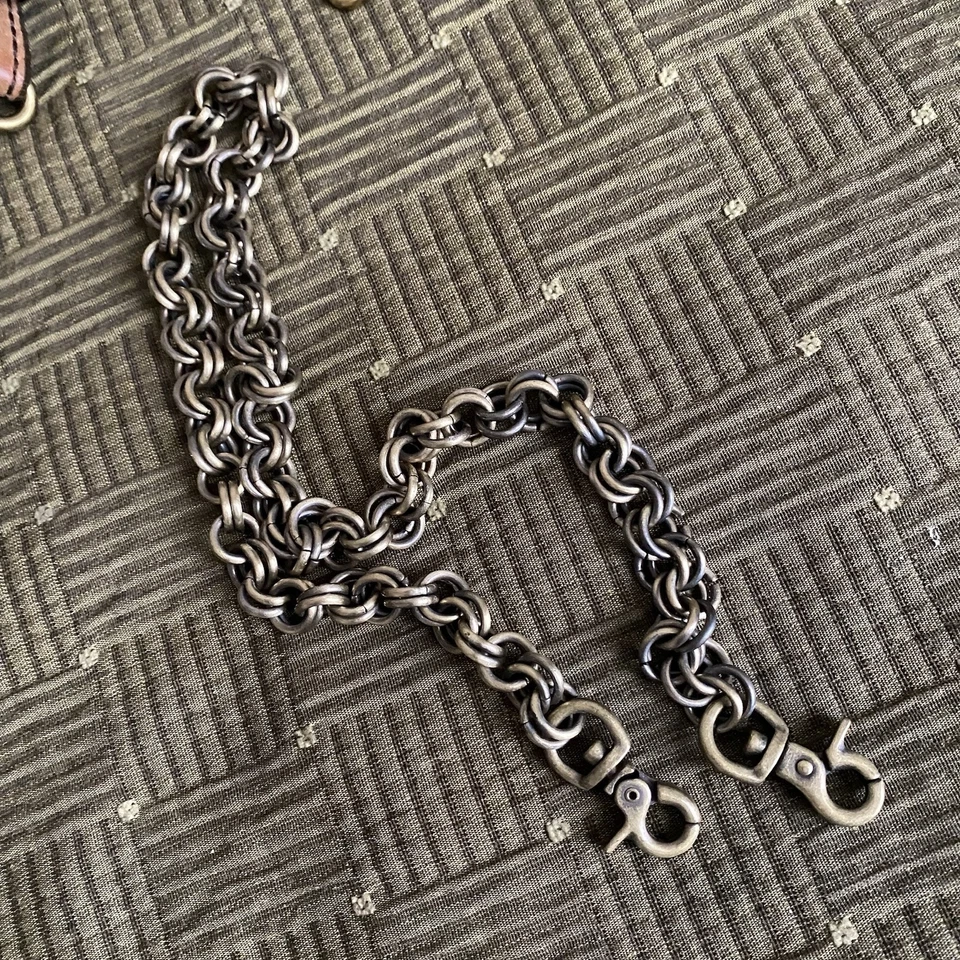 Lot 12 Fossil & The Sak Replacement Crossbody Shoulder Strap Leather Black Brown - Image 4 of 4