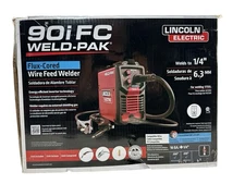 Lincoln Electric 90i FC WELD-PAK Flux-Cored Wire Feed Welder K5255-1 (OB)