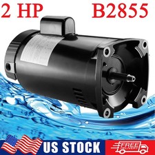 2 HP Pool Pump Motor  Seal Kit B2855 230/115V Threaded Shaft Swimming Pool Pump