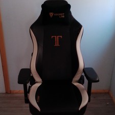 Secretlab TITAN Black Faux Leather Gaming Chair High Back Swivel Wheels