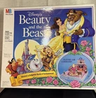 VINTAGE 1991 Milton Bradley Disney Beauty & the Beast 3D Board Game COMPLETE BOX