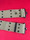 US Military Army WWII WW2 Pistol Canvas Web Belt Yale 1943
