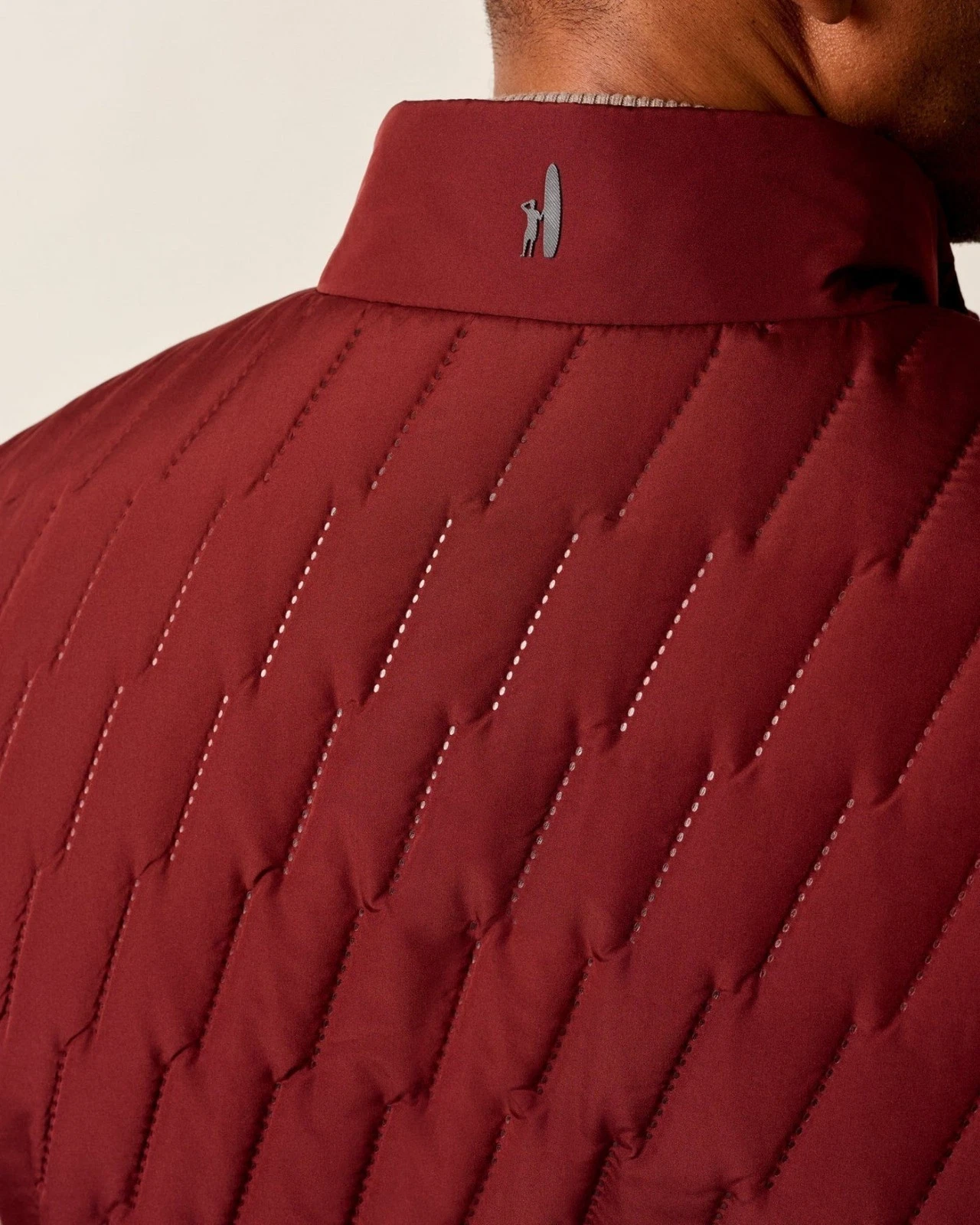 Georgia Bulldogs Vintage Logo Johnnie-O Belfry Vest Maroon Retail $160 XL image 2