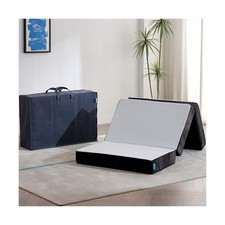 Odorless Foldable Mattress Twin Size 75" x 38" x 6", 6 Inch Medium Firm Foldi...